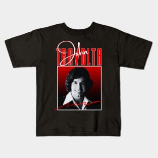 John travolta///original retro Kids T-Shirt